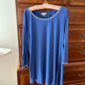 Max Studio XL Long tunic top purple